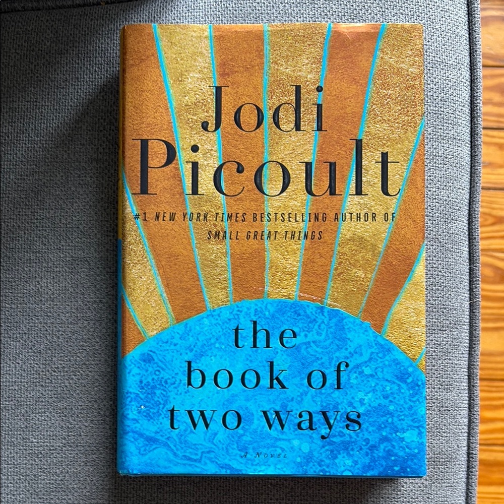 Jodi Picoult - The book of two ways . A hard cover novel .